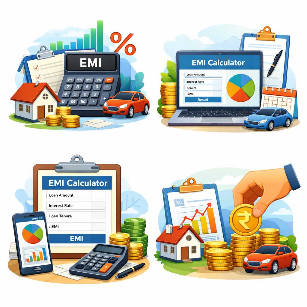 House keys and calculator on a table